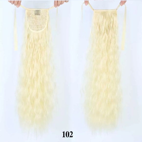 New! Long Synthetic ponytails - Picture 4 of 8